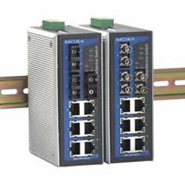 Der EDS-309 von Moxa ist ein industrieller Netzwerk Switch mit 9 Ports.