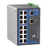 Der EDS-516A von Moxa ist ein industrieller Netzwerk Switch mit 16 Ports.