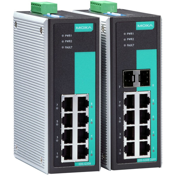 EDS-G308 Serie Unmanaged Industrie Netzwerk Switches
