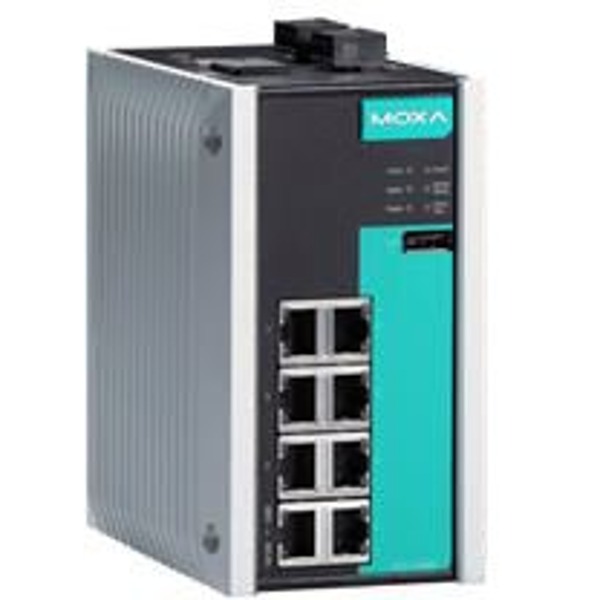 Der EDS-G508E von Moxa ist ein indrustrieller Netzwerk Switch mit 8G Ports.