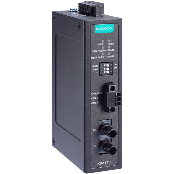 ICF-1171I Moxa CAN-Bus zu Glasfaser Konverter