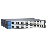 Der ICS-G7526 von Moxa ist ein industrieller Netzwerk Switch mit 26 Ports.