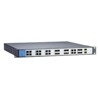 Der ICS-G7826 von Moxa ist ein industrieller Netzwerk Switch mit 26 Ports.