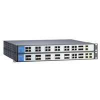 Der ICS-G7828 von Moxa ist ein industrieller Netzwerk Switch mit 28 Ports.