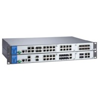 Der IKS-6726-4GTXSFP von Moxa ist ein industrieller Netzwerk Switch mit 26 Ports.