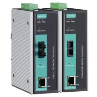 Der IMC-P101 von Moxa ist ein industrieller Ethernet zu Glasfaser Medienkonverter.