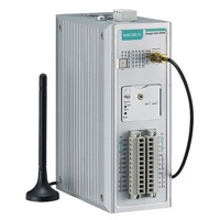 ioLogik 2512 Smart Remote I/O System von Moxa über GPRS Mobilfunk mit 8DIs und 8DI/Os.
