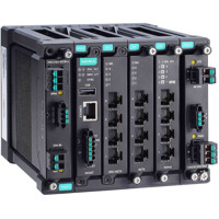 MDS-G4012 Modulare 12-Port Layer 2 Managed Gigabit Ethernet Switches von Moxa