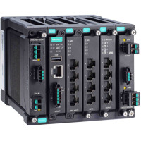 MDS-G4012 Modulare 12-Port Layer 2 Managed Gigabit Ethernet Switches von Moxa