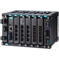 MDS-G4020 Serie Modulare Managed Layer 2 20-Port Gigabit Ethernet Switches von Moxa Side