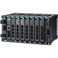 MDS-G4028 modularer 28-Port Managed Layer 2 Gigabit Ethernet Switch von Moxa Side