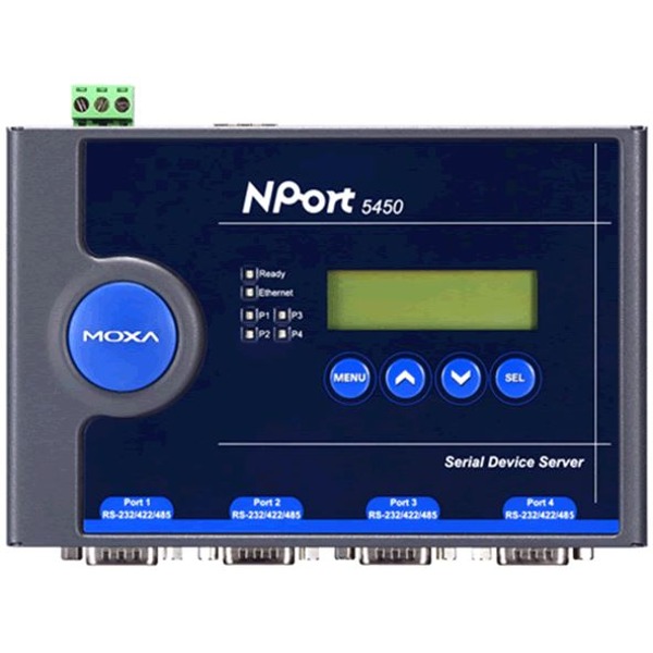 Der NPort 5450 von Moxa ist ein Serial Device Server.