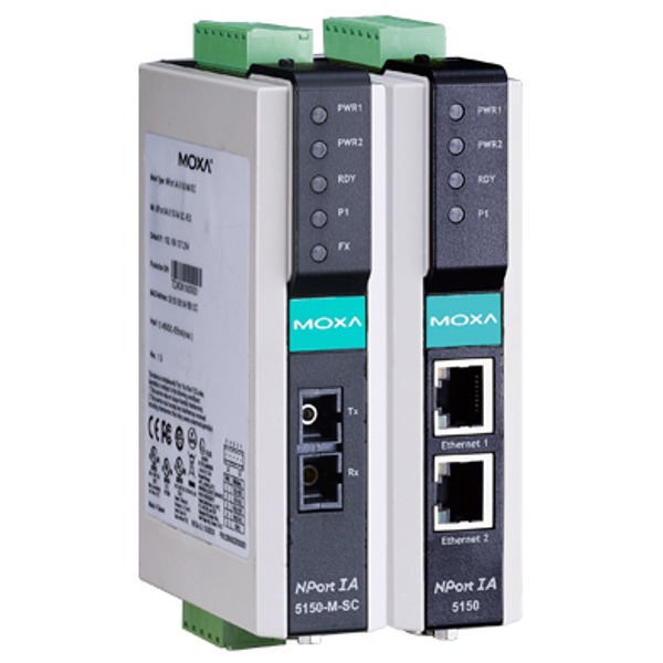 Die NPort IA5000 Serie von Moxa sind Industrieller Geräteserver.