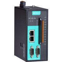 NPort IA5250A-12I/O 2 Port RS-232/422/485 Geräteserver mit 12 digitalen Ein-/Ausgängen von Moxa Links
