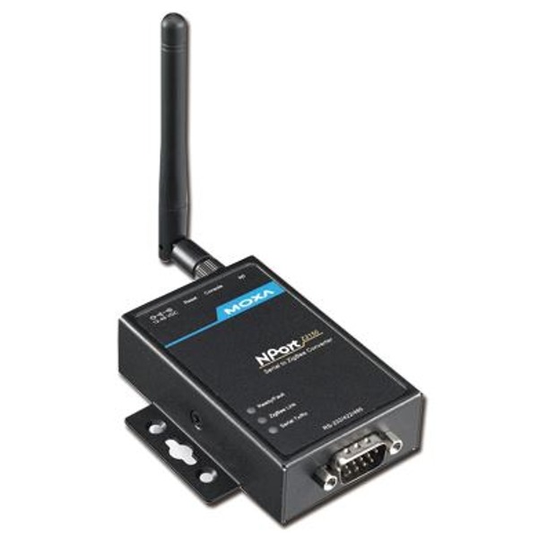 Der NPort Z2150 von Moxa ist ein Seriell zu ZigBee Konverter.