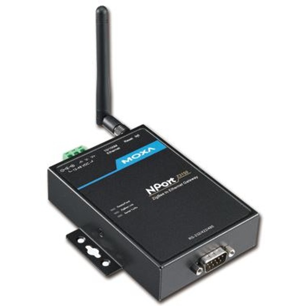 Der NPort Z3150 von Moxa ist ein ZigBee zu Ethernet Gateway.
