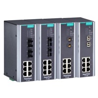 Der PT-508 von Moxa ist ein industrieller Netzwerk Switch mit IEC-61850-3 Zertifizierung.