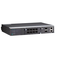 Der PT-7710 von Moxa ist ein modularer, industrieller Netzwerk Switch mit 19 Zoll Rack Montagemöglichkeit und 10 Ports.