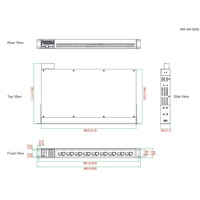 Der PT-G7509 von Moxa ist ein industrieller Netzwerk Switch mit 9 Gigabit Ports und 19 Zoll Rack Montagemöglichkeit.