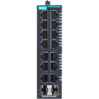 Front des SDS-G3016-2GSFP Managed 16-Port Gigabit Switch von Moxa