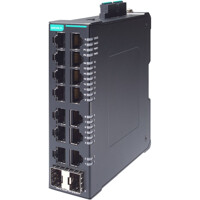 Seitliche Ansicht des SDS-G3016-2GSFP Managed 16-Port Gigabit Switch von Moxa