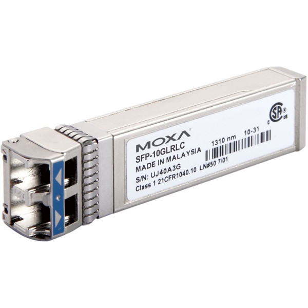 SFP-10GZRLC-T 10 Gbps Single-Mode LC SFP+ Modul mit einer Reichweit von bis zu 80 km von Moxa