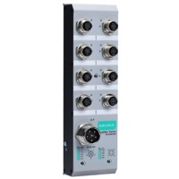 Der TN-5308 von Moxa ist ein industrieller Netzwerk Switch mit EN-50155 Zertifizierung.