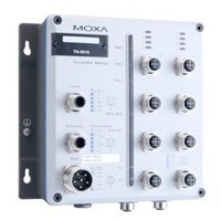 Der TN-5510 von Moxa ist ein industrieller Netzwerk Switch mit EN-50155 Zertifizierung.
