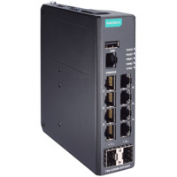 TSN-G5008-2GTXSFP Managed 8-Port Gigabit Ethernet Switch mit 6x RJ45 udn 2x RJ45/SFP Combo Ports von Moxa