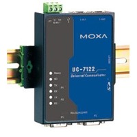 Der UC-7122-CE von Moxa ist ein Lüfterloser Computer.