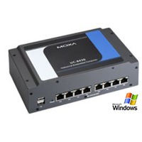 Der UC-8430 von Moxa ist ein Lüfterloser Computer mit Windows.