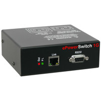 Vorderseite der ePowerSwitch 1G Power Distribution Unit von Neol.