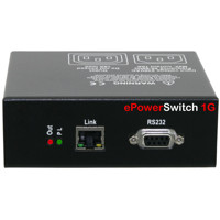 Vorderseite der ePowerSwitch 1G PDU von Neol mit integriertem Webserver.