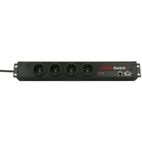 ePowerSwitch 4 PDU von Neol mit 4 Schuko Steckdosen, integriertem Webserver und RS-232.