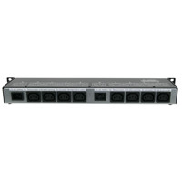 Rückseite mit IEC C13 Ports der ePowerSwitch 8M+ PDU von Neol mit Webserver und xBus.