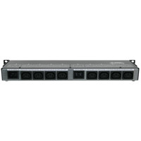 Rückseite mit IEC Ports der ePowerSwitch 8M+ /32 Steckdosenleiste von Neol.