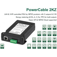 PowerCable 2KZ schalt- und messbare PDU mit LAN und Wi-Fi Konnektivität von NETIO  mit Beschreibung