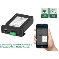 PowerCable 2KZ schalt- und messbare PDU mit LAN und Wi-Fi Konnektivität von NETIO  NETIO Mobile 2