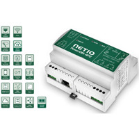 PowerDIN-4PZ Dual 230V/16A Stromzähler mit 2x DI und 4x DO von NETIO