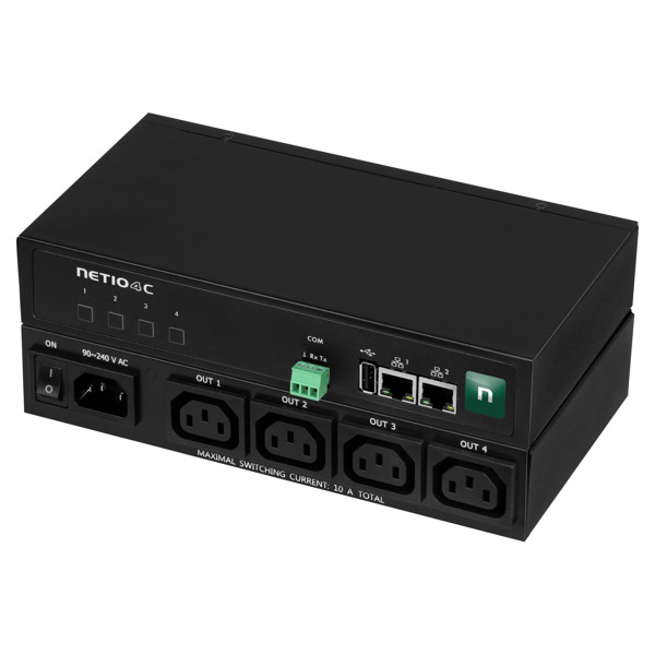 PowerPDU 4C Intelligente M2M API IP Steckdosenleiste mit MESS- und Schaltfunktion von Netio