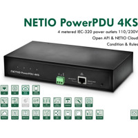 PowerPDU 4KS 4-Port Smart PDU mit IEC-320 C13 Stromausgängen von NETIO Eigenschaften