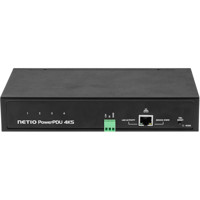 PowerPDU 4KS 4-Port Smart PDU mit IEC-320 C13 Stromausgängen von NETIO von vorne