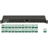 PowerPDU 8KS schaltbar Power Distribution Unit mit 8x C13 Stromausgängen von NETIO mit Features
