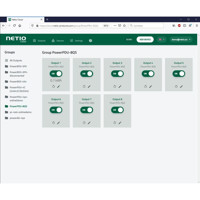 PowerPDU 8QS schalbare Power Distribution Unit mit 8x IEC-320 C13 Ausgängen von NETIO NETIO Cloud