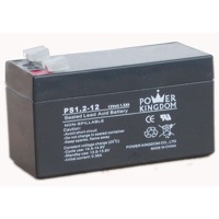 PS1.2-12 von Power Kingdom ist eine 5 Jahres Bleibatterie mit 1.2AH Kapazität und 12V.