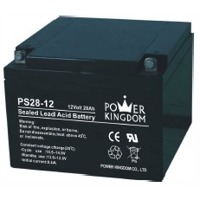 PS28-12-G5 von Power Kingdom ist eine USV Austauschbatterie mit 28AH und 5 Jahren Lebensdauer.