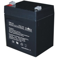 PS5-12 von Power Kingdom ist eine 12V Bleibatterie mit 5AH Kapazität und 5 Jahren Lebensdauer.