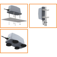 EPNT-7 4x4 MIMO WLAN Antenne für Outdoor Anwendungen von Poynting Montagearten Montagearten der EPNT-7 4x4 MIMO WLAN Antenne für Outdoor Anwendungen von Poynting