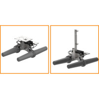HELI-22 bidirektionale Dual-Band Wi-Fi Tunnelantenne von Poynting Montagehalterungen