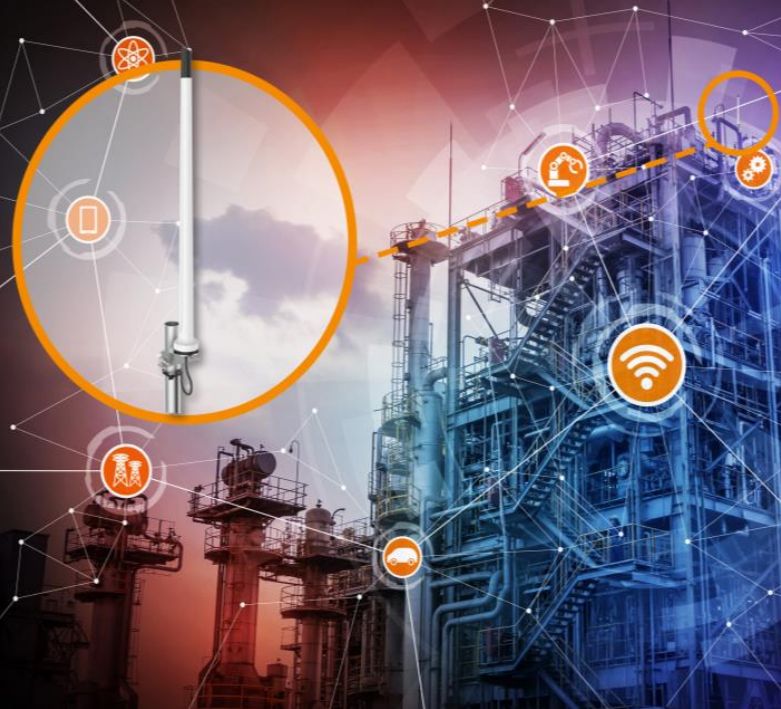 OMNI-300 LoRa IoT Rundstrahlantenne für die 868-930 MHz ISM Bänder von Poynting Anwendung